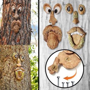 Dekoracija za baštu, nasmejani stari čovek | SKULPTURA